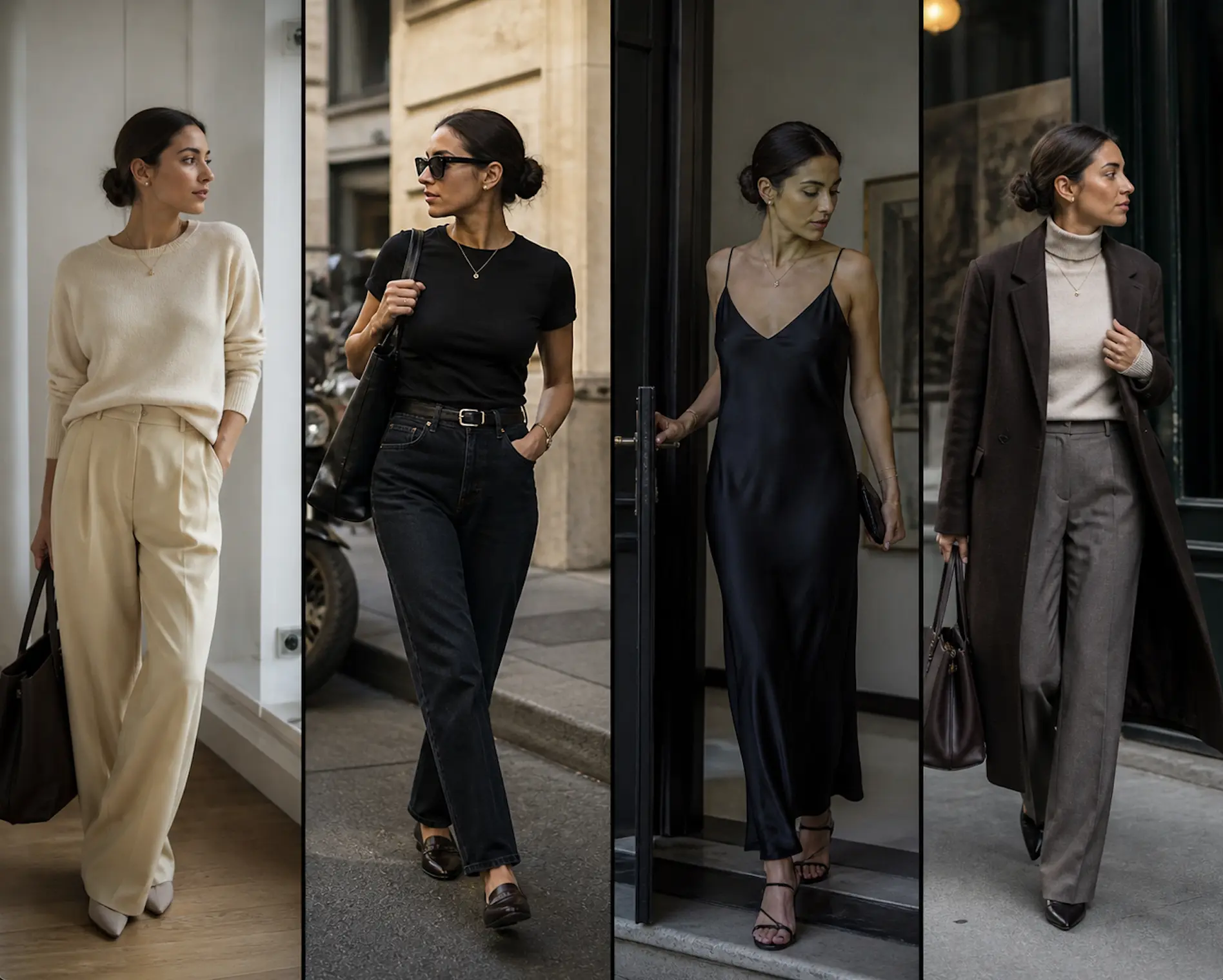 Minimal outfit essentials