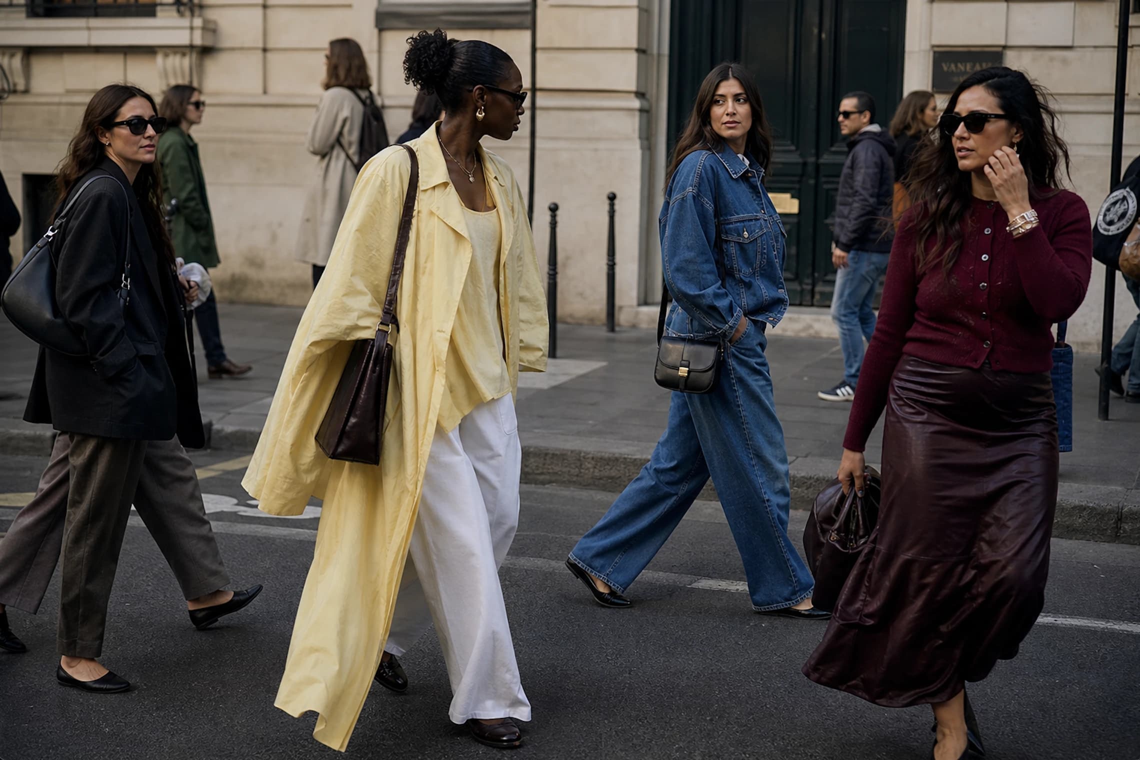 Light blue midi dress with flat sandals and minimal bag, effortless summer outfit 2026